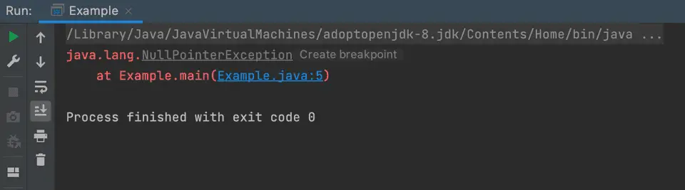 Java example to handle multiple exceptions
