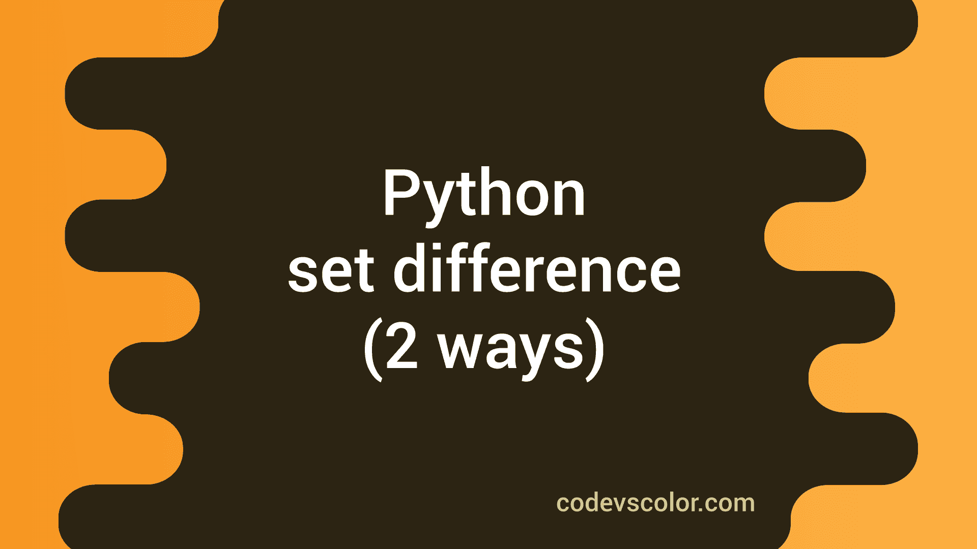 two-ways-to-find-the-set-difference-in-python-codevscolor