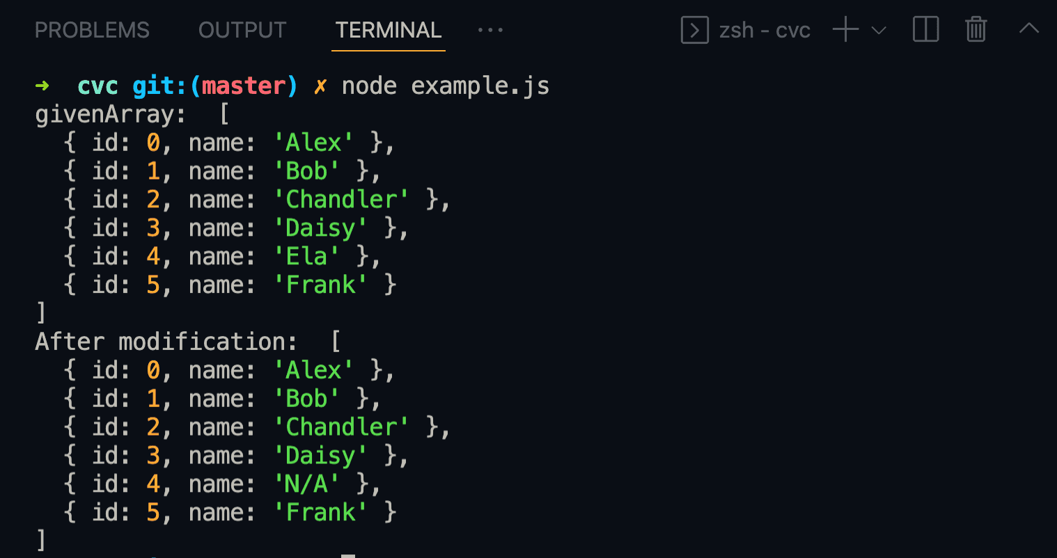 How To Replace An Item In An Array In JavaScript CodeVsColor