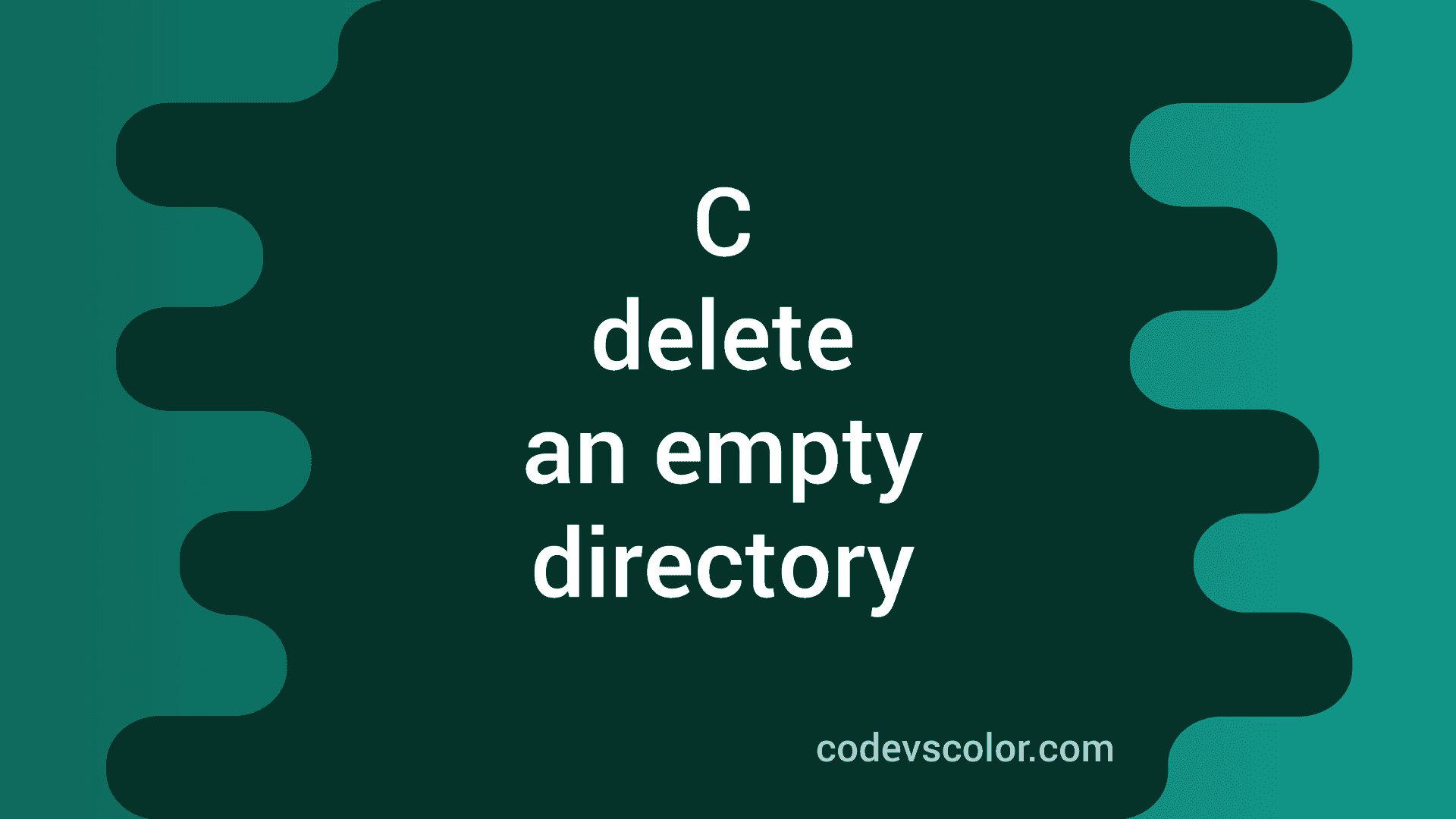 delete directory cmd not empty