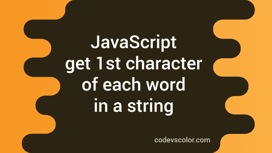 get first character of each word in string php